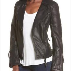 Topshop Faux Leather Jacket from Nordstrom